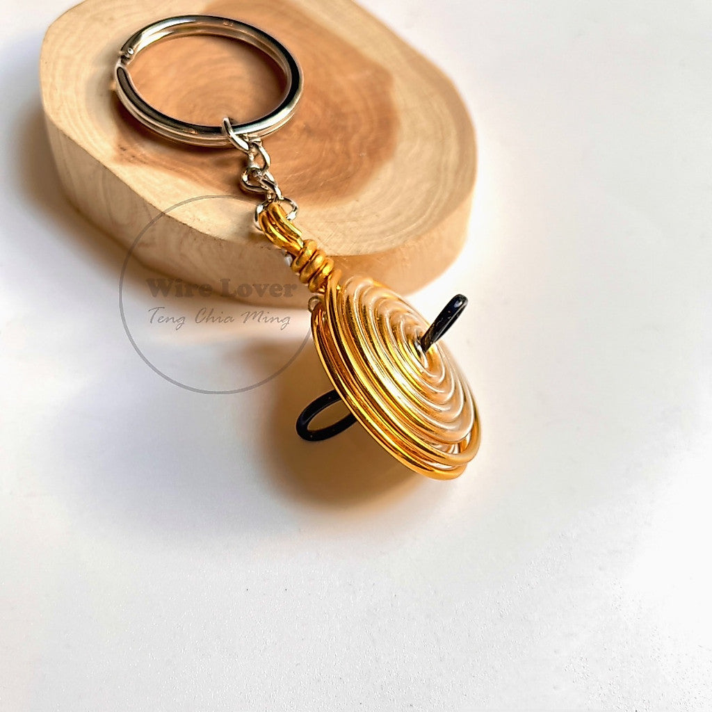 Teng Wire Art 原創手作鋁線鈸吊飾｜職人手作樂器紀念品