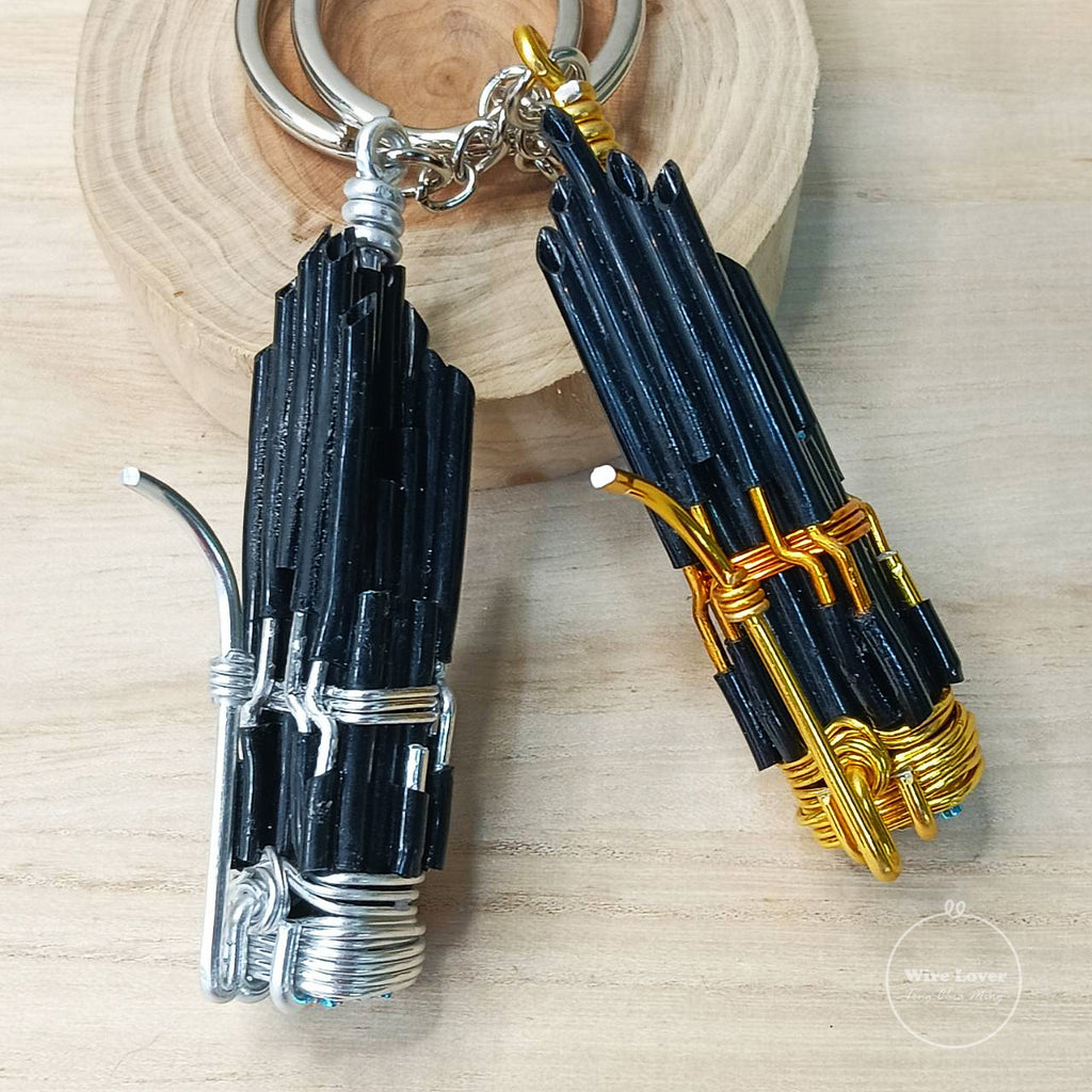 Teng Wire Art 原創手作鋁線高音笙吊飾｜職人手作樂器紀念品