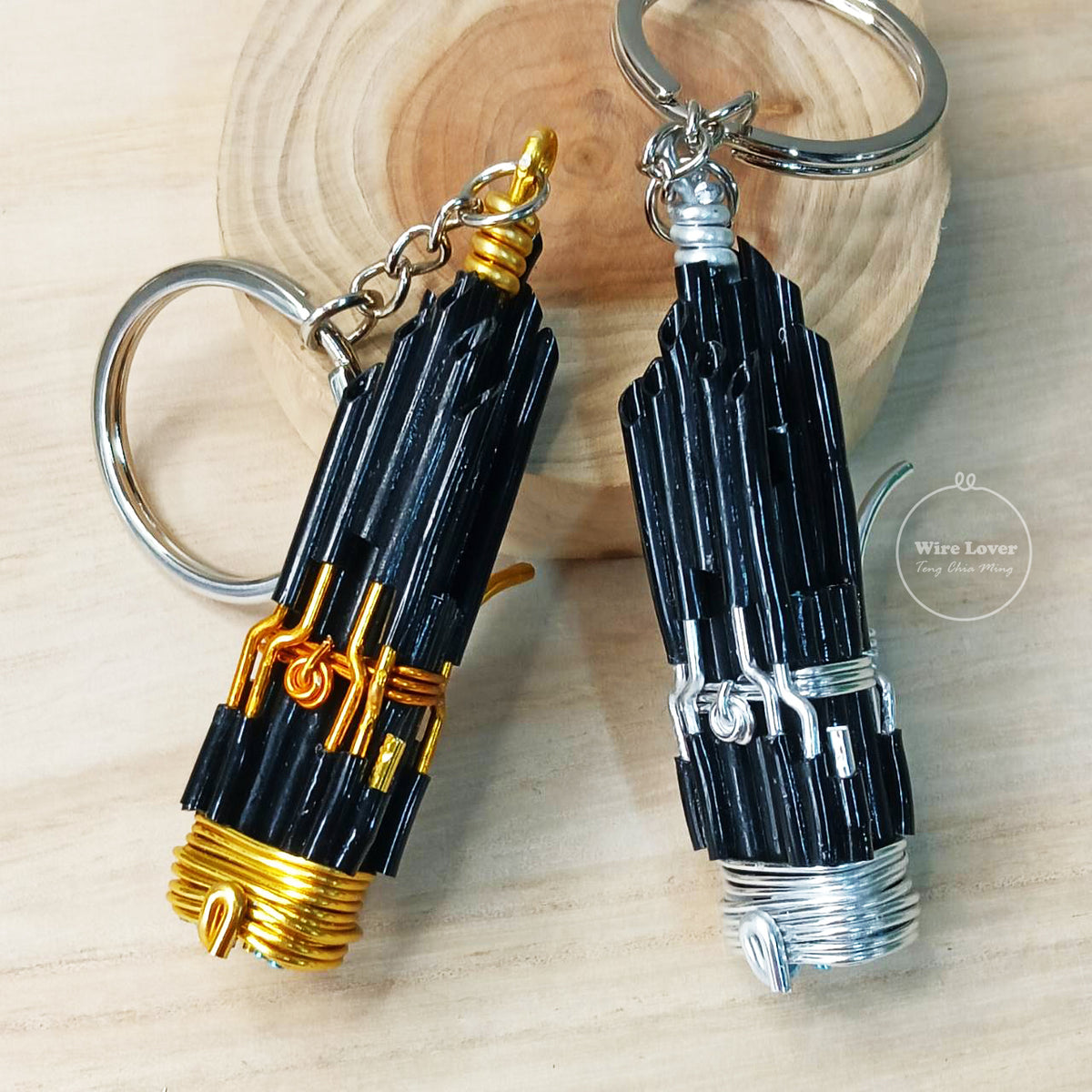 Teng Wire Art 原創手作鋁線高音笙吊飾｜職人手作樂器紀念品