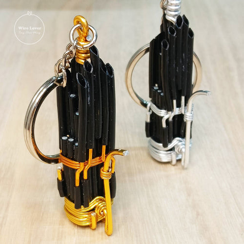 Teng Wire Art 原創手作鋁線高音笙吊飾｜職人手作樂器紀念品