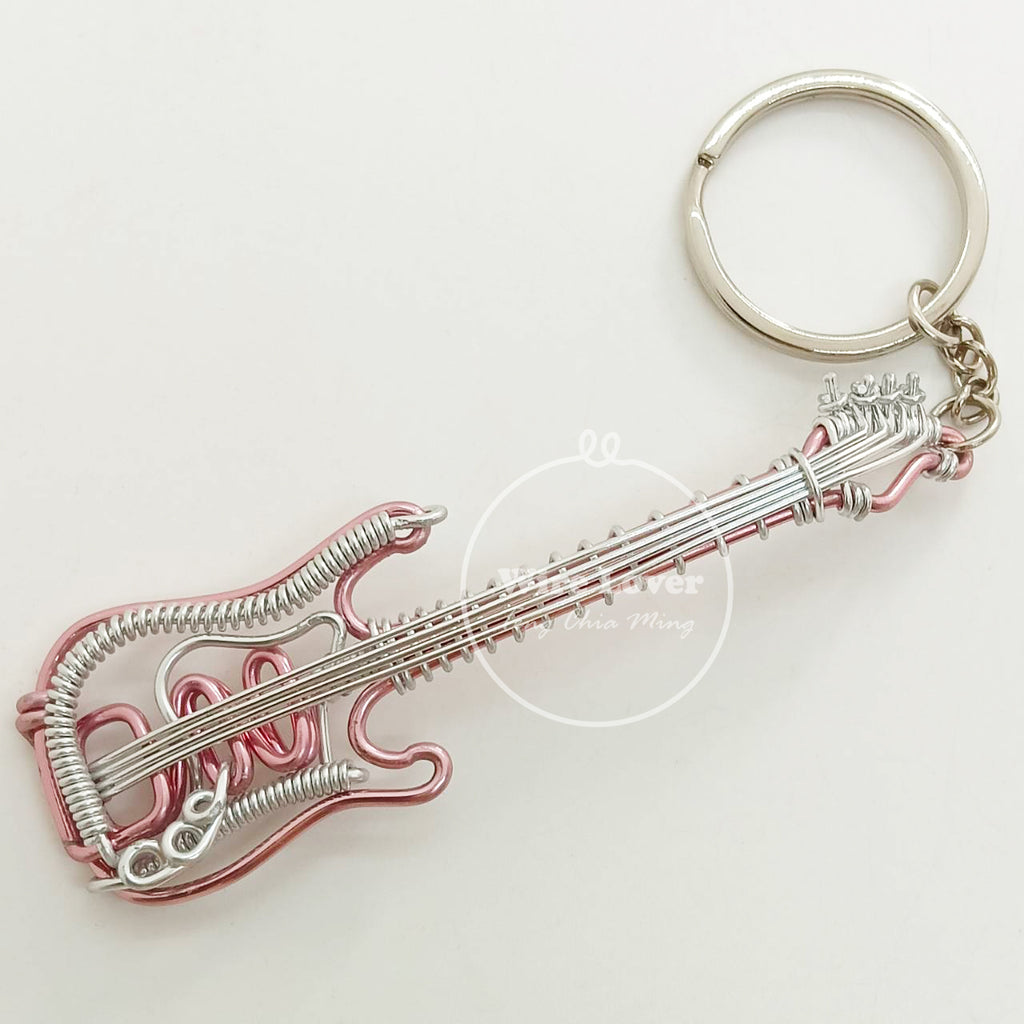 Teng Wire Art 原創手作鋁線貝斯掛飾｜職人手作樂器紀念品
