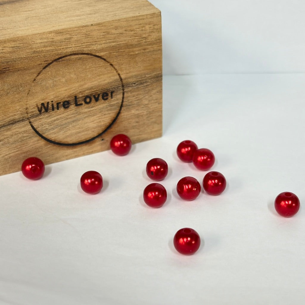 Teng Wire Art 手作材料｜紅珠