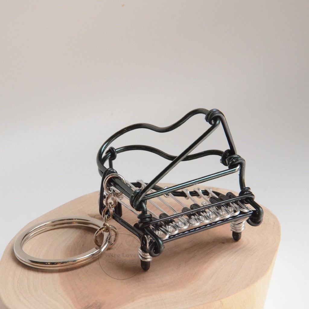 Teng Wire Art 原創手作鋁線鋼琴掛飾｜職人手作樂器紀念品