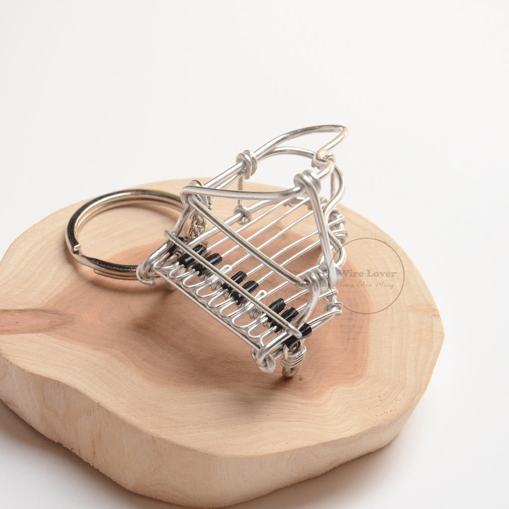 Teng Wire Art 原創手作鋁線鋼琴掛飾｜職人手作樂器紀念品